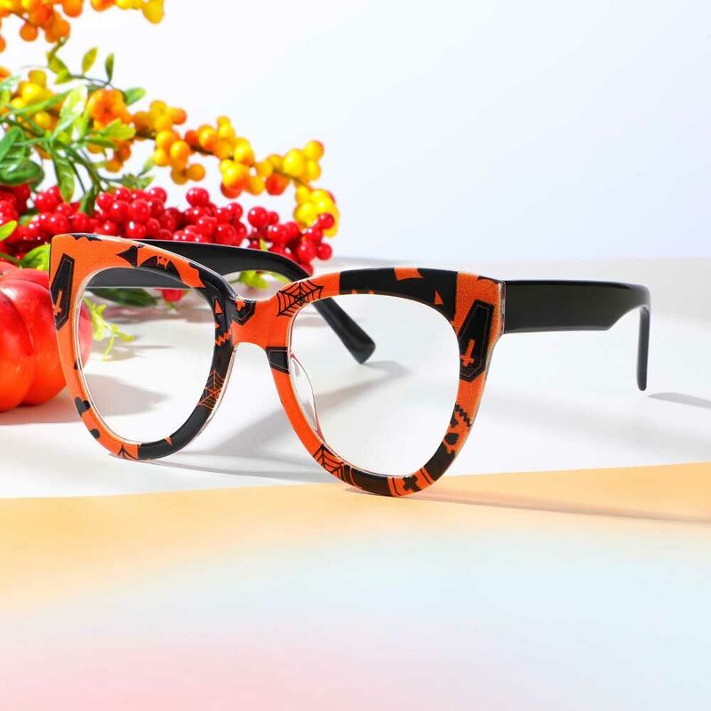 Occhiali da Vista Eileen Cat Eye Arancione