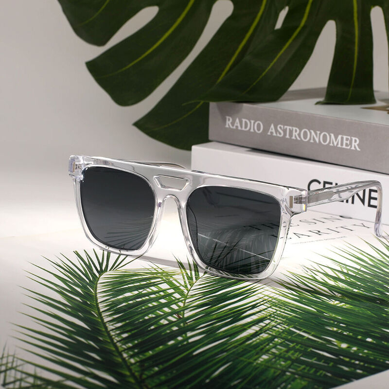 Lynes Aviator Transparent Sunglasses