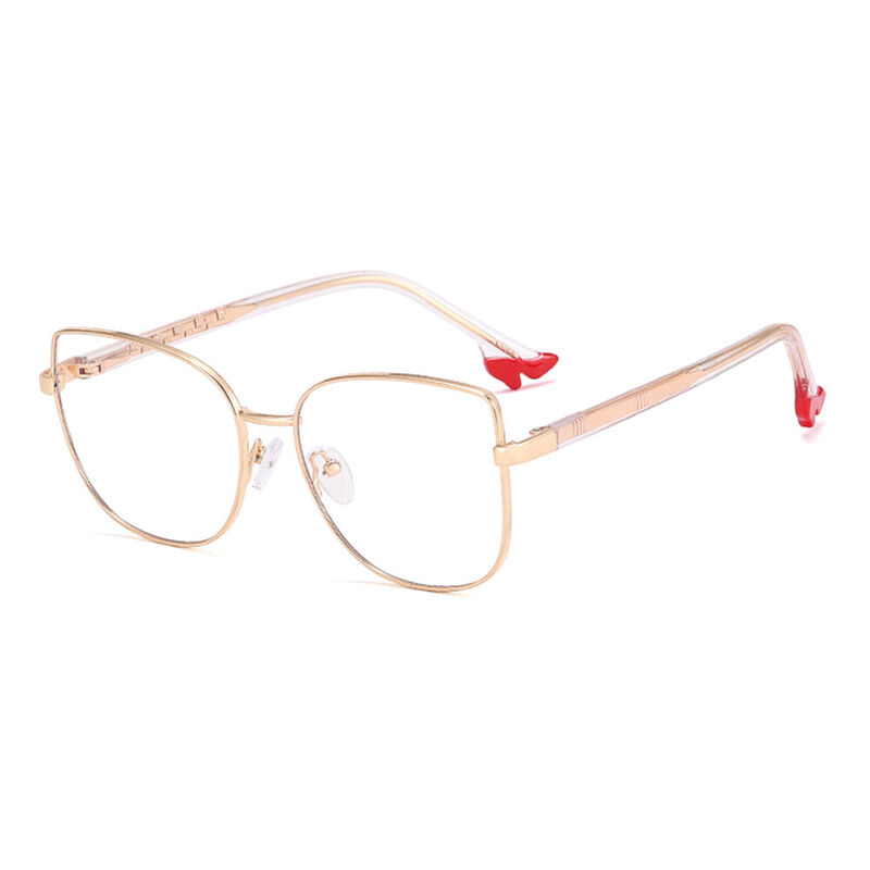 Rafael Cat Eye Red Glasses