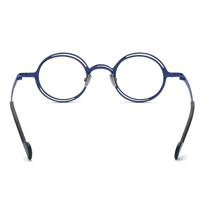 Hardy Round Blue Glasses