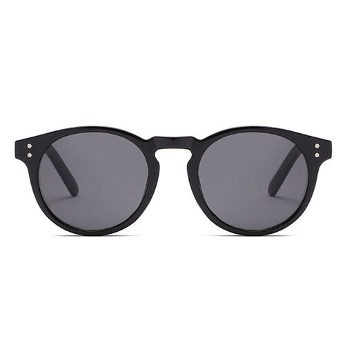 Seah Round Black Sunglasses - Aoolia.com