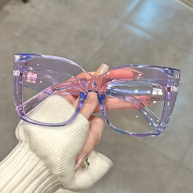 Beaufort Cat Eye Purple Glasses