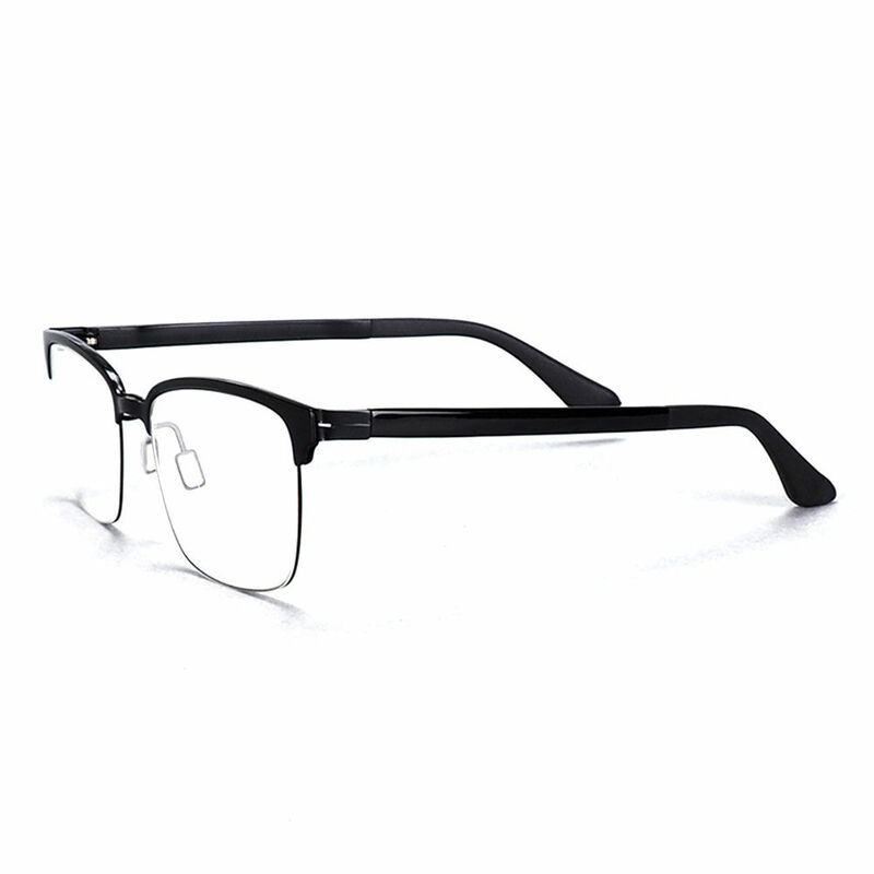 Benn Square Black Glasses