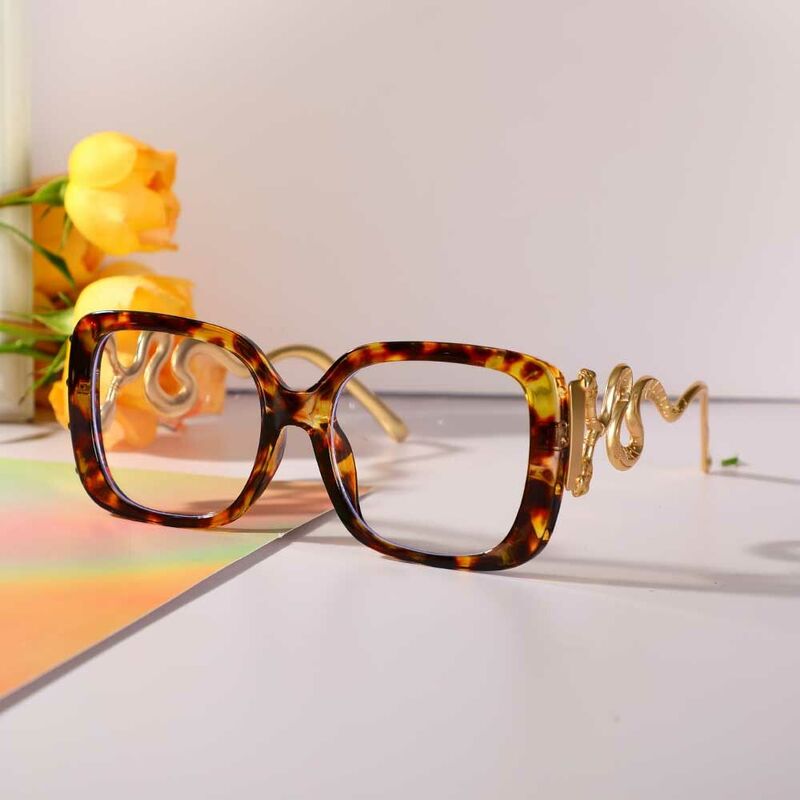 Duncan Square Tortoise Glasses
