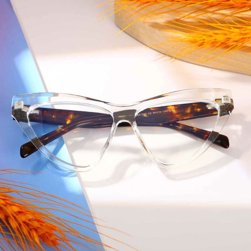 Henry Cat Eye Clear Glasses