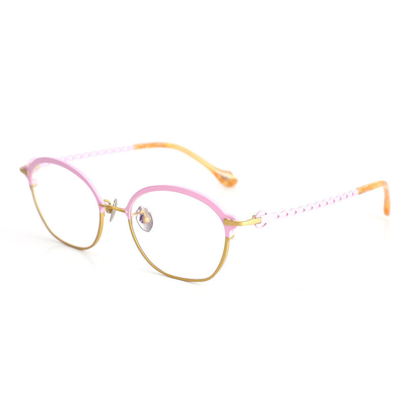 Gafas Graduadas Ovaladas Amarillas Afra