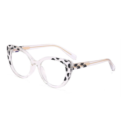 Jerrie Cat Eye Black Glasses