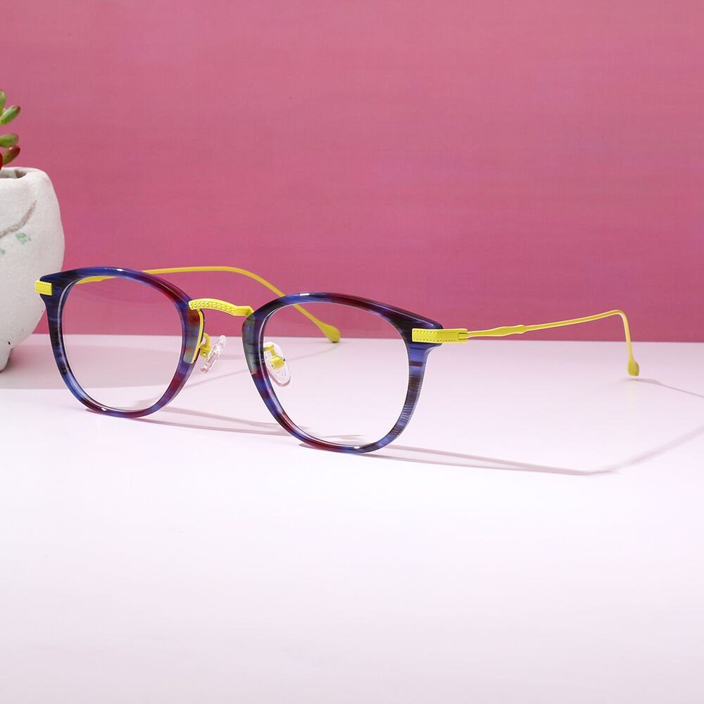 Rayleign Square Purple Glasses