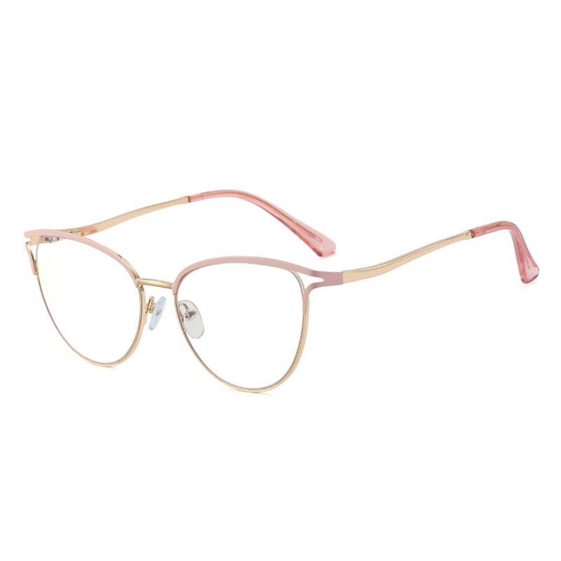 Tonya Cat Eye Pink Glasses