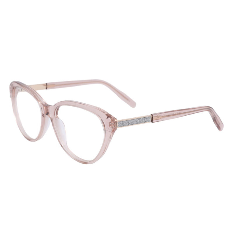 Carol Cat Eye Pink Glasses