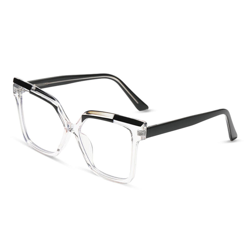 Gloria Cat Eye Clear Glasses