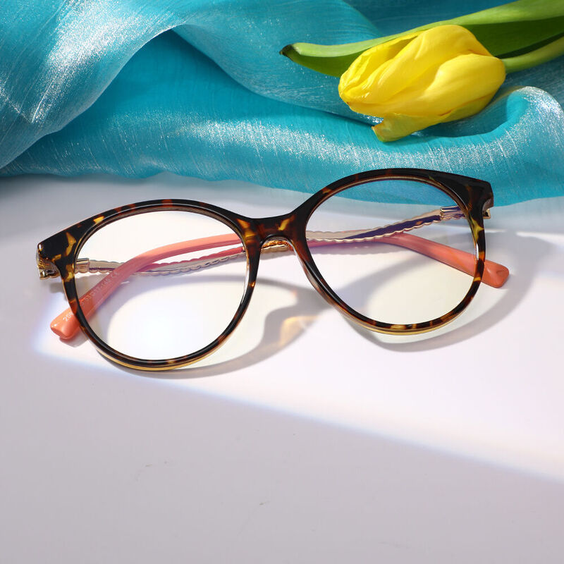 Thorndi Round Tortoise Glasses