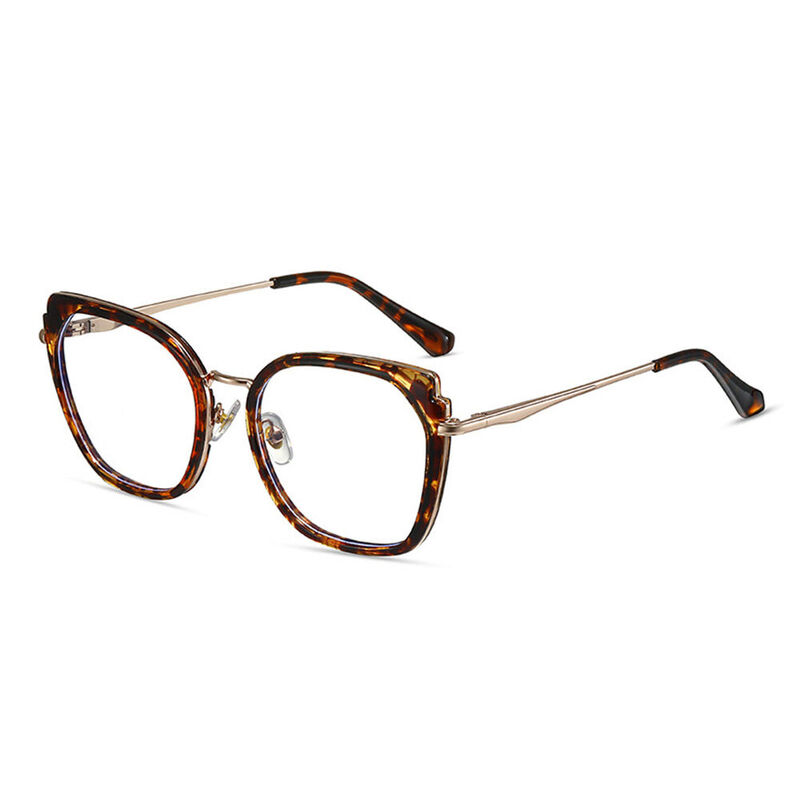 Lunettes de Vue Amelia Cat Eye Écaille