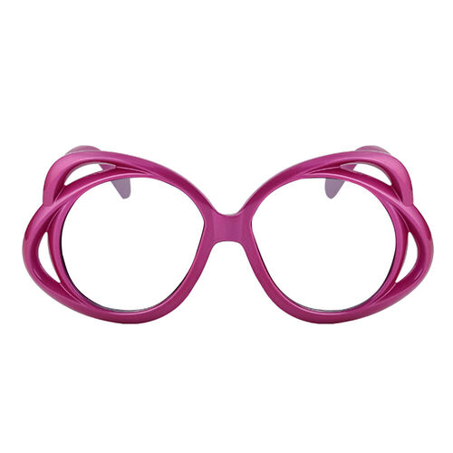 Harold Round Purple Glasses - Aoolia.com
