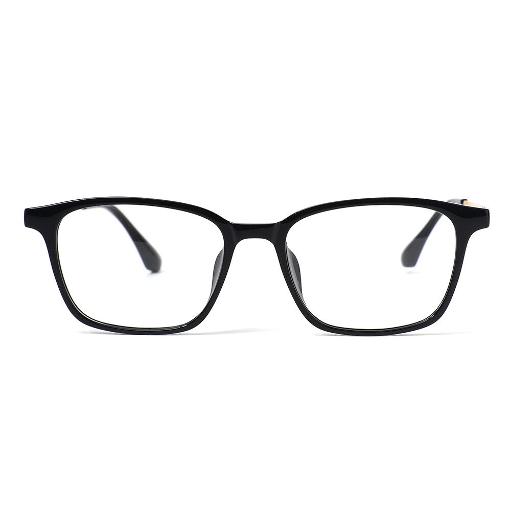 Emma Rechteckig Schwarz Brille