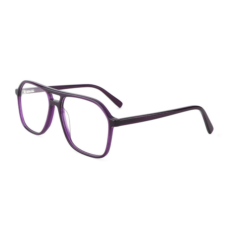 Tammie Aviator Purple Glasses