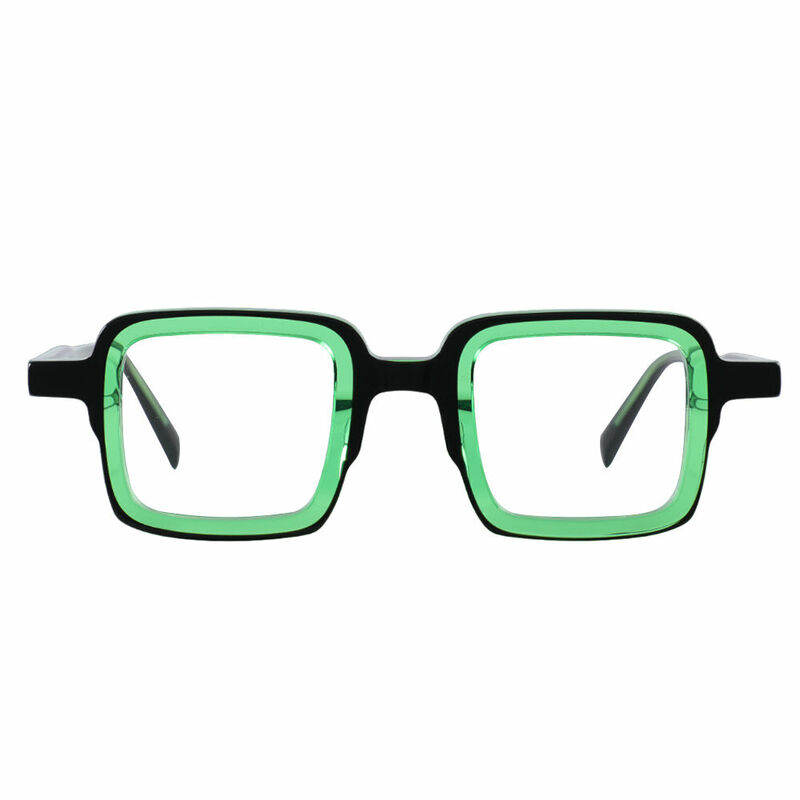 Harrod Square Green Glasses
