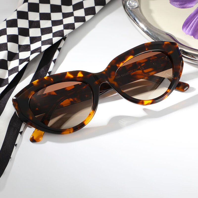 Regina Cat Eye Tortoise Sunglasses