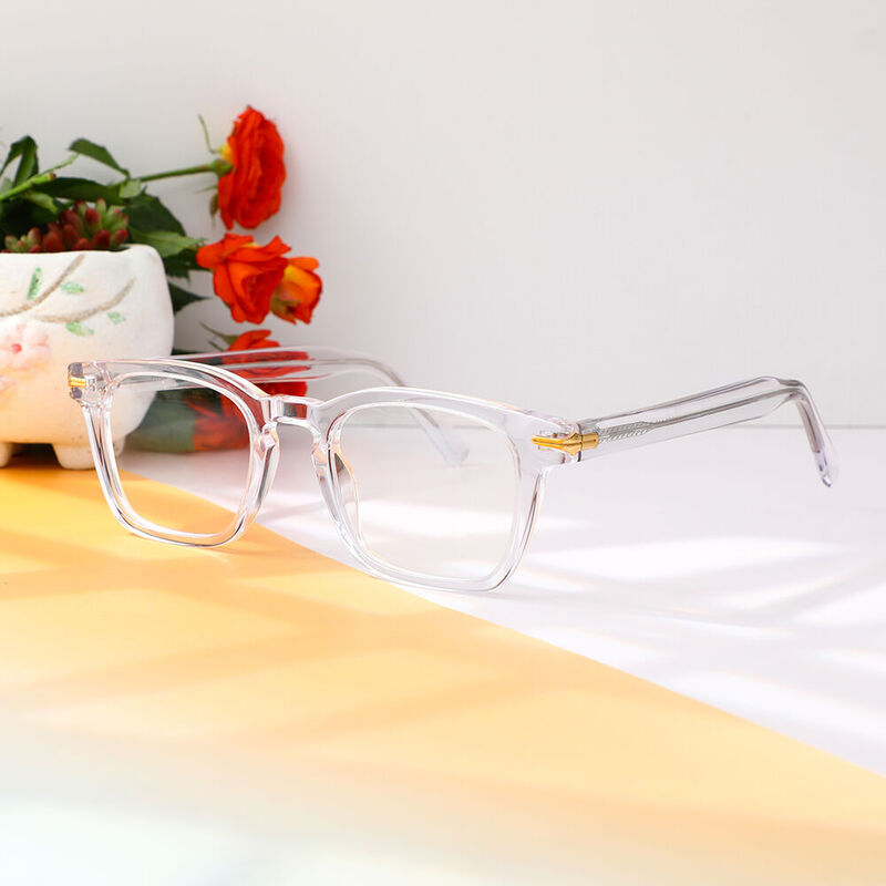 Montgome Square Clear Glasses