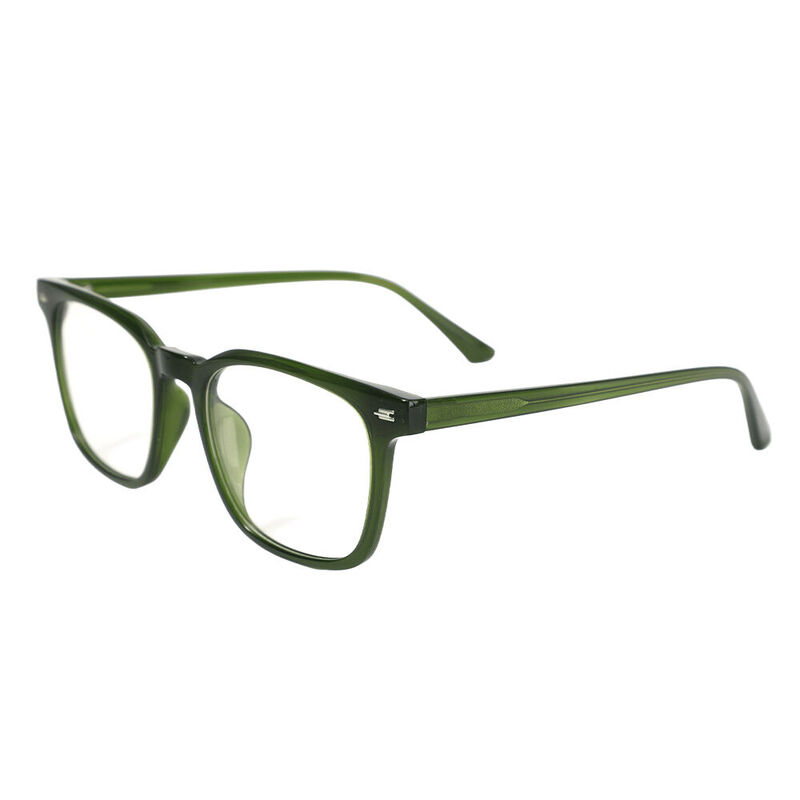 Dunbar Round Green Glasses