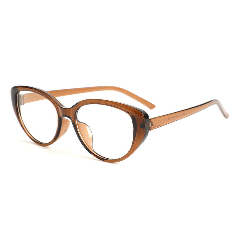 Occhiali da Vista Audrey Cat Eye Marrone