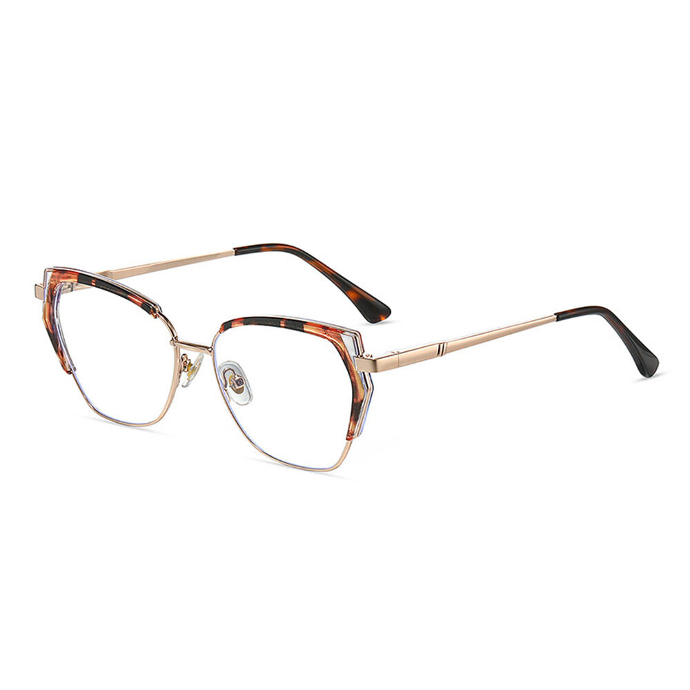 Beardd Cat Eye Schildkröte Brille