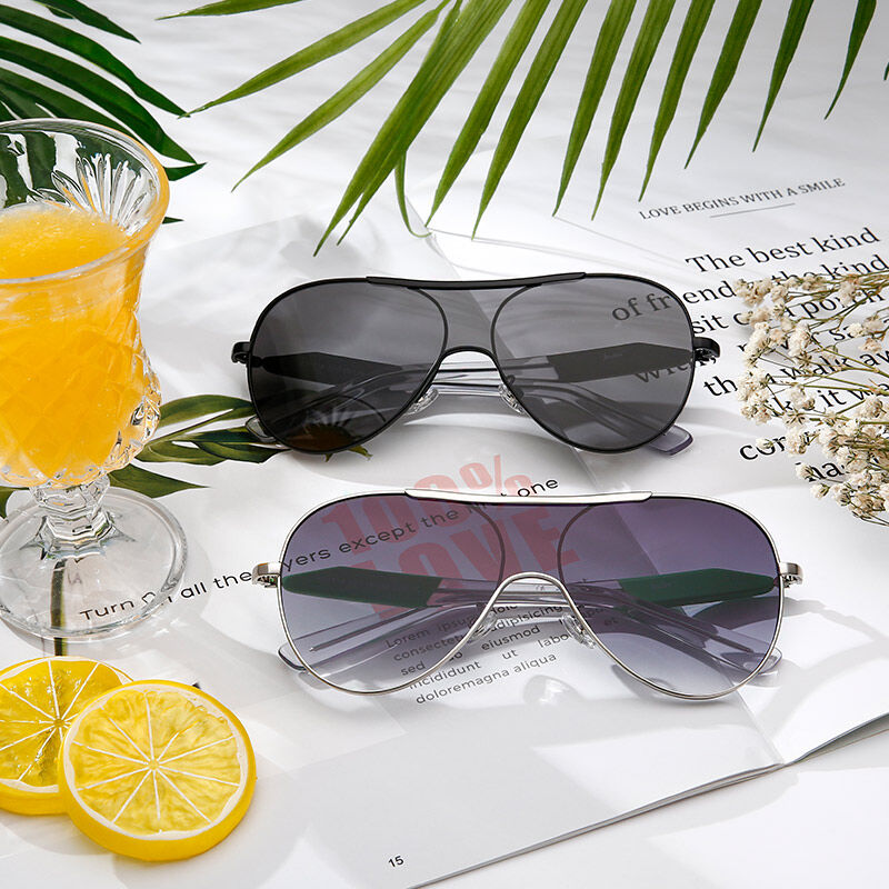 Chic Shield Pilote Grey Sonnenbrille