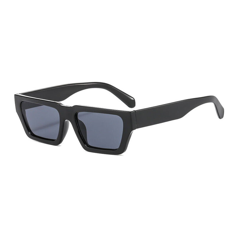 Hopkins Geometric Black Sunglasses