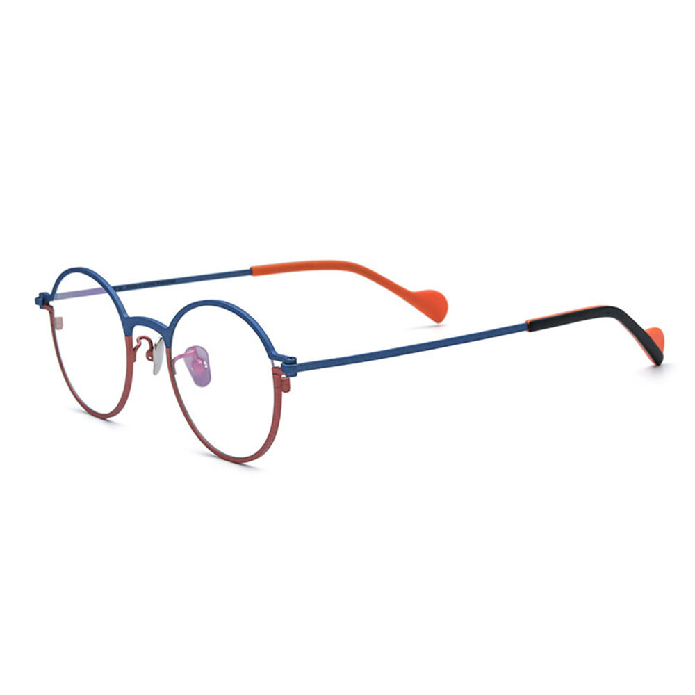 Lunettes de Vue Cook Ronde Bleu
