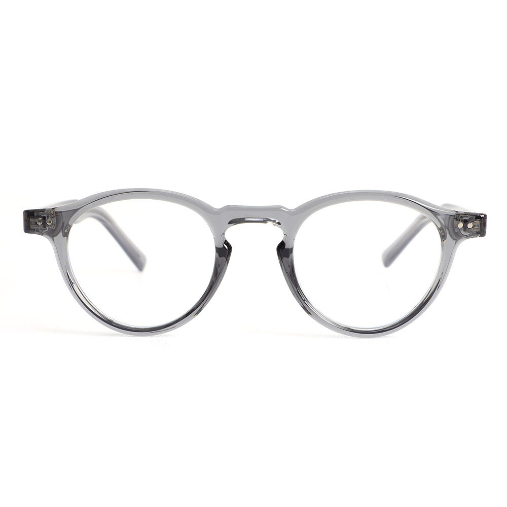 Dorothy Runde Graue Brille