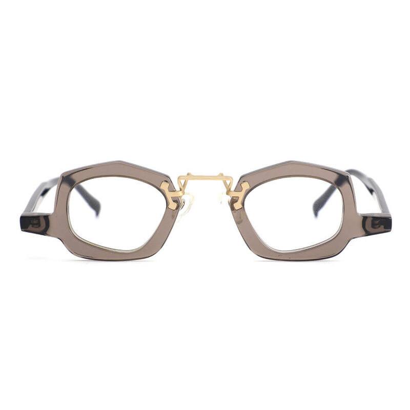 Troy Geometric Grey Glasses