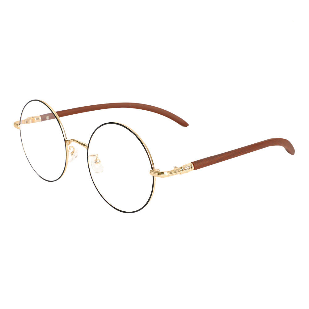 Rodney Runde Schwarze Brille