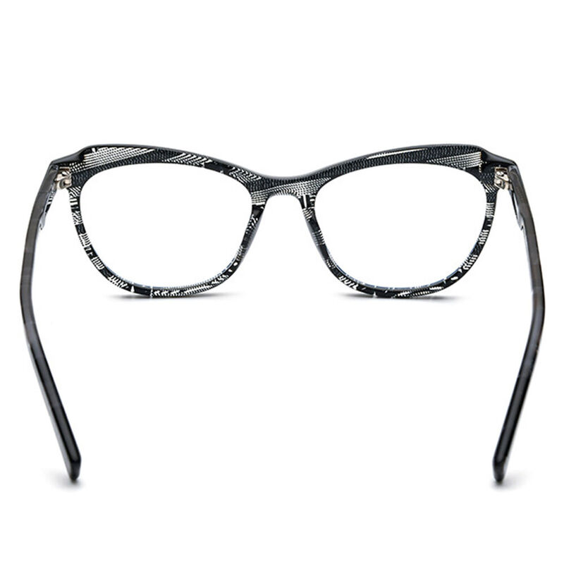 Augusta Cat Eye Black Glasses