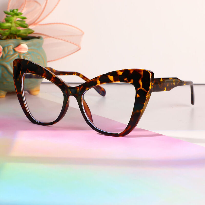 Huggins Cat Eye Tortoise Glasses