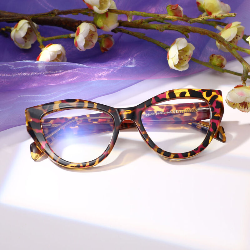 Webster Cat Eye Tortoise Glasses