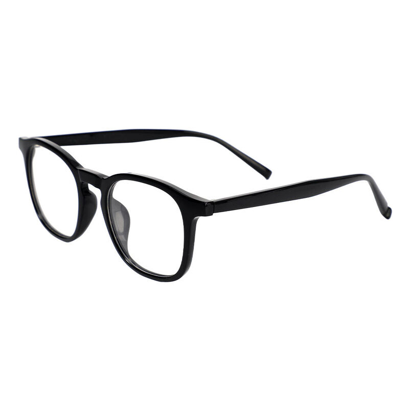 Edmund Square Black Glasses