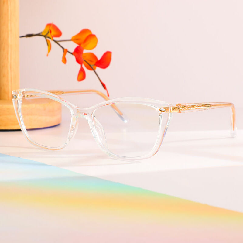 Gafas Graduadas Tipo 'Cat Eye' Transparentes  Zara