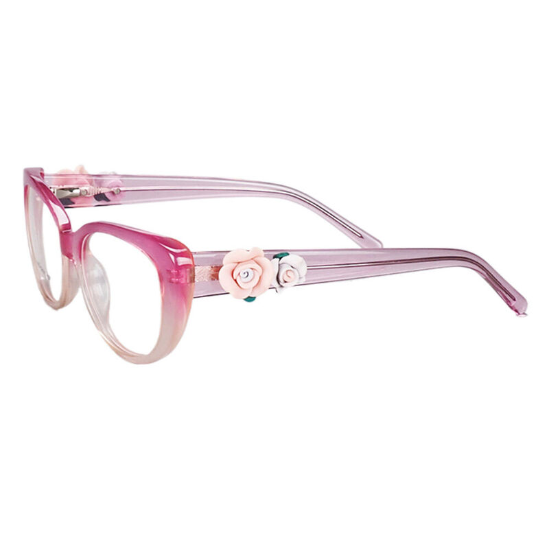 Occhiali da Vista Athen Cat Eye Rosa