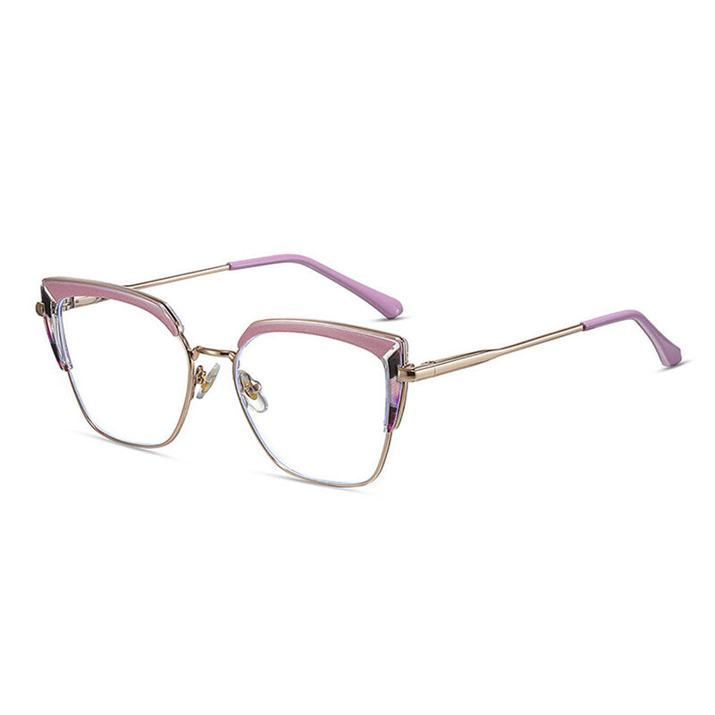 Dupont Cat Eye Purple Glasses