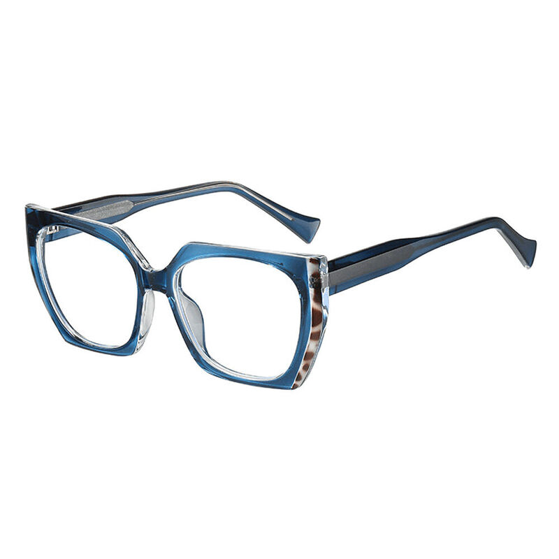 Sophy Cat Eye Blue Glasses