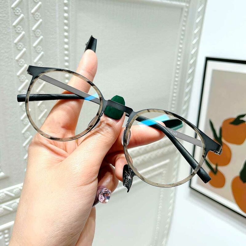 Smedle Round Tortoise Glasses