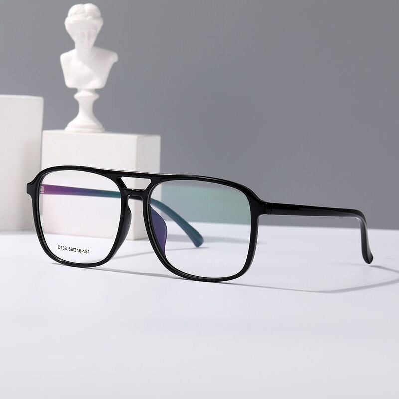 Horizon Aviator Black Glasses