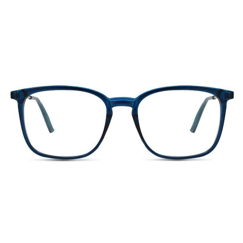 Salaa Square Blue Glasses