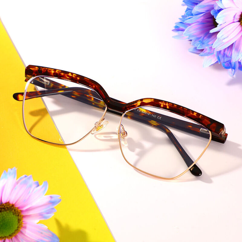 Gaskell Aviator Tortoise Glasses