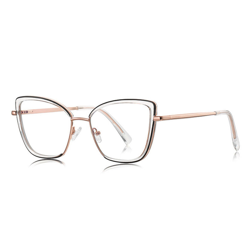 Occhiali da Vista Candice Cat Eye Chiaro
