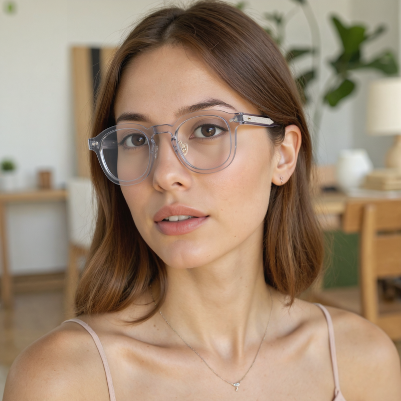 Lunettes de Vue Burnell Carré Gris