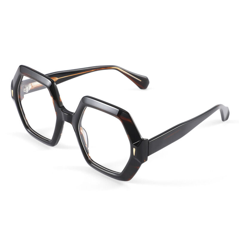 Egan Geometric Tortoise Glasses