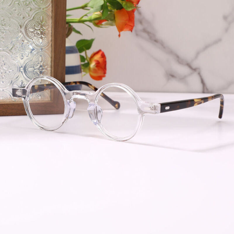 Bvck Round Clear Glasses