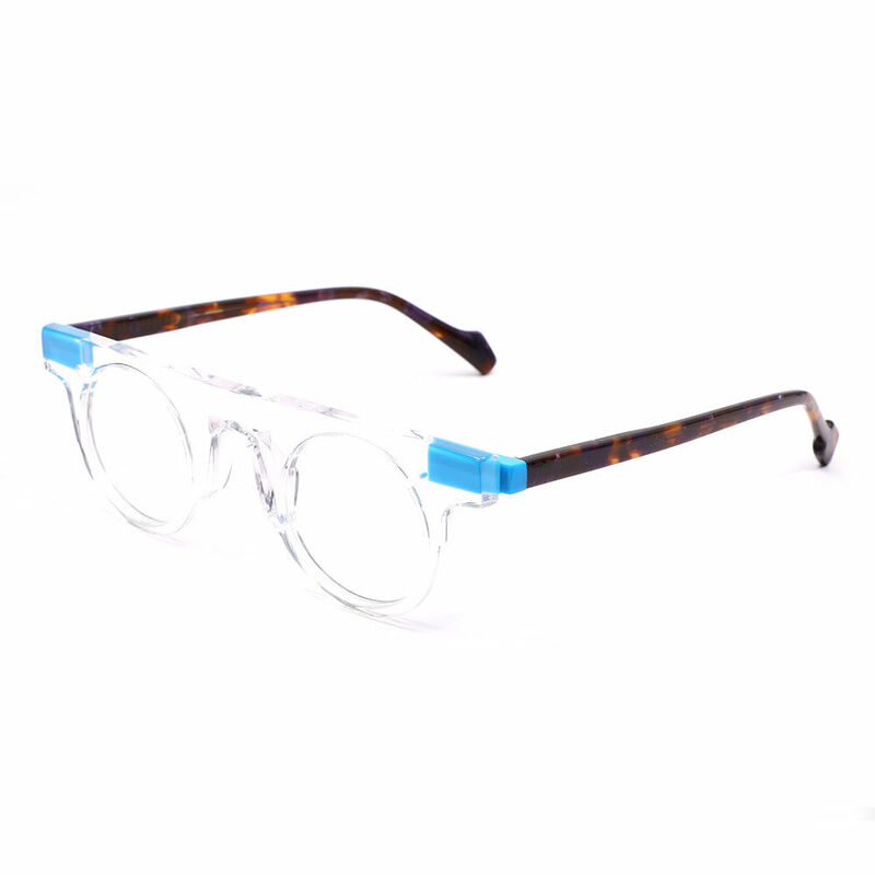 Elto Aviator Clear Glasses