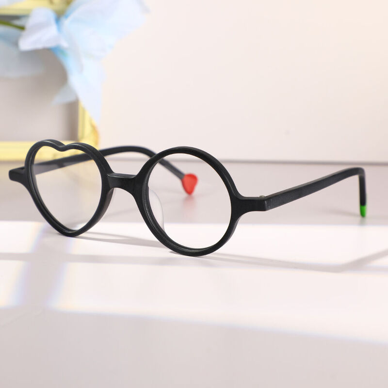 Jeremy Runde Schwarze Brille